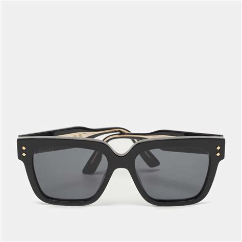 gucci sunglasses gg1084|Gucci 55mm square sunglasses.